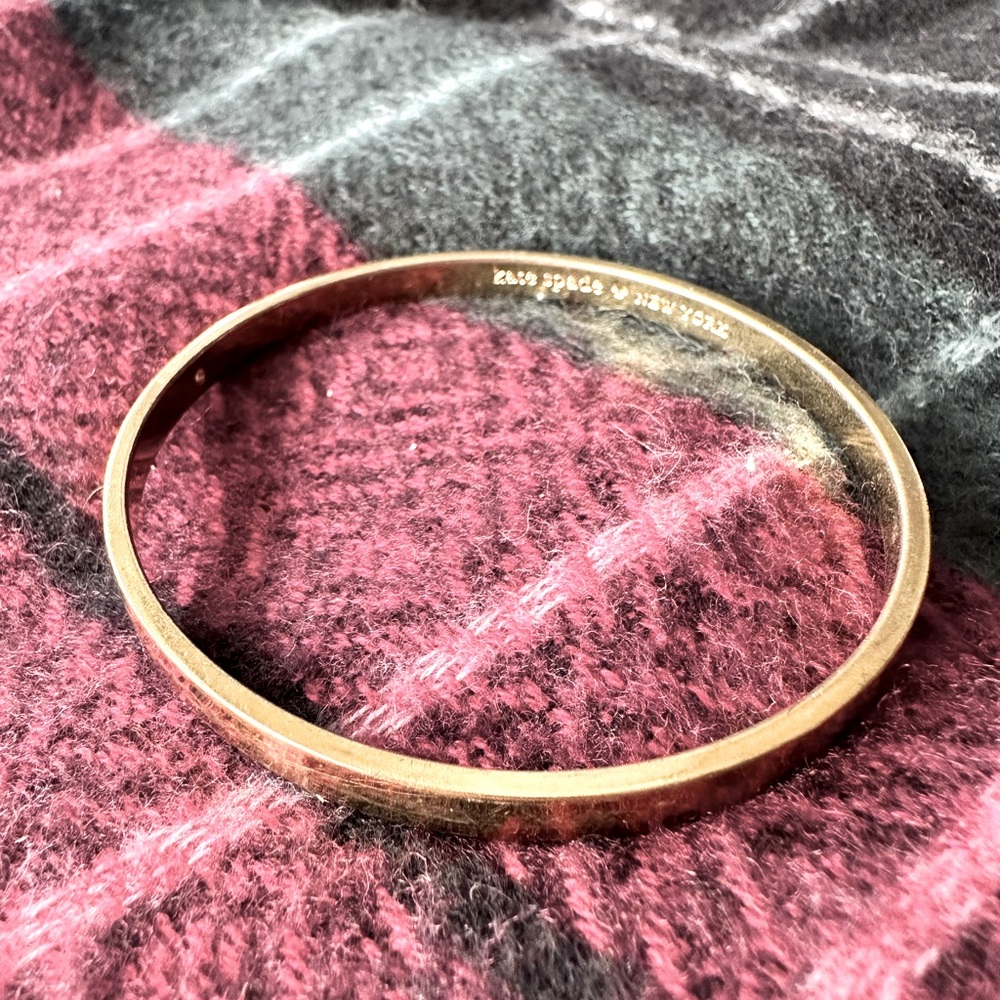 Kate Spade bracelet - rose gold bangle